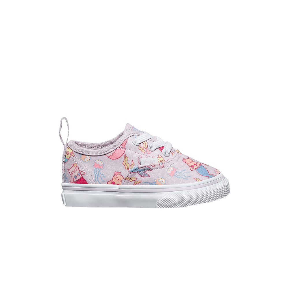 (Infant) Vans Authentic Elastic Lace 'Purrrmaids' VN0A38E8U42