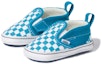 Purchase Vans Checkerboard Slip-On V Crib Blue VN0A2XSLW3V