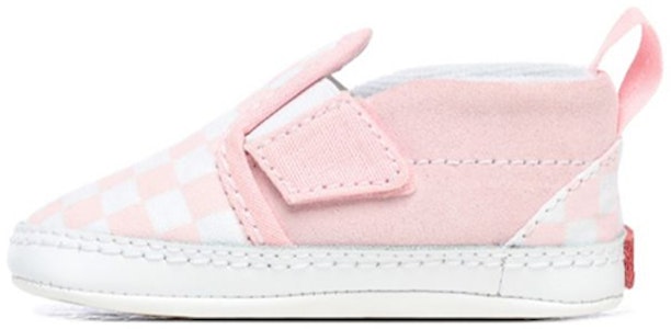 Vans 方格图案婴儿粉色懒人鞋 VN0A2XSL04E Buy Vans 方格图案婴儿粉色懒人鞋 VN0A2XSL04E