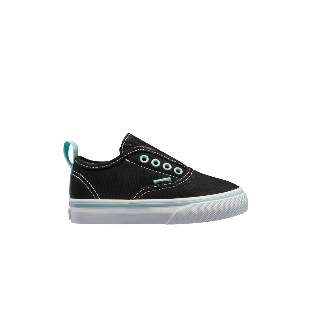 Buy （嬰兒）Vans 經典懶人鞋 '黑色鮮藍' VN0A32QJ3M8