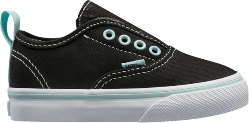 (TD) Vans Slip-On Klasik 'Hitam Biru Terang' VN0A32QJ3M8 Buy (TD) Vans Slip-On Klasik 'Hitam Biru Terang' VN0A32QJ3M8