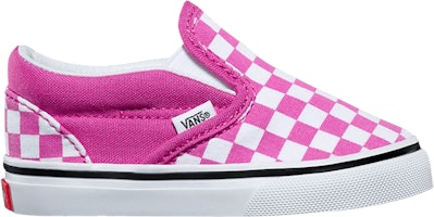 (Infant) Vans Classic Slip-On 'Checkerboard - Raspberry Rose' VN0A32QJQ6T (Infant) Vans Classic Slip-On 'Checkerboard - Raspberry Rose' VN0A32QJQ6T