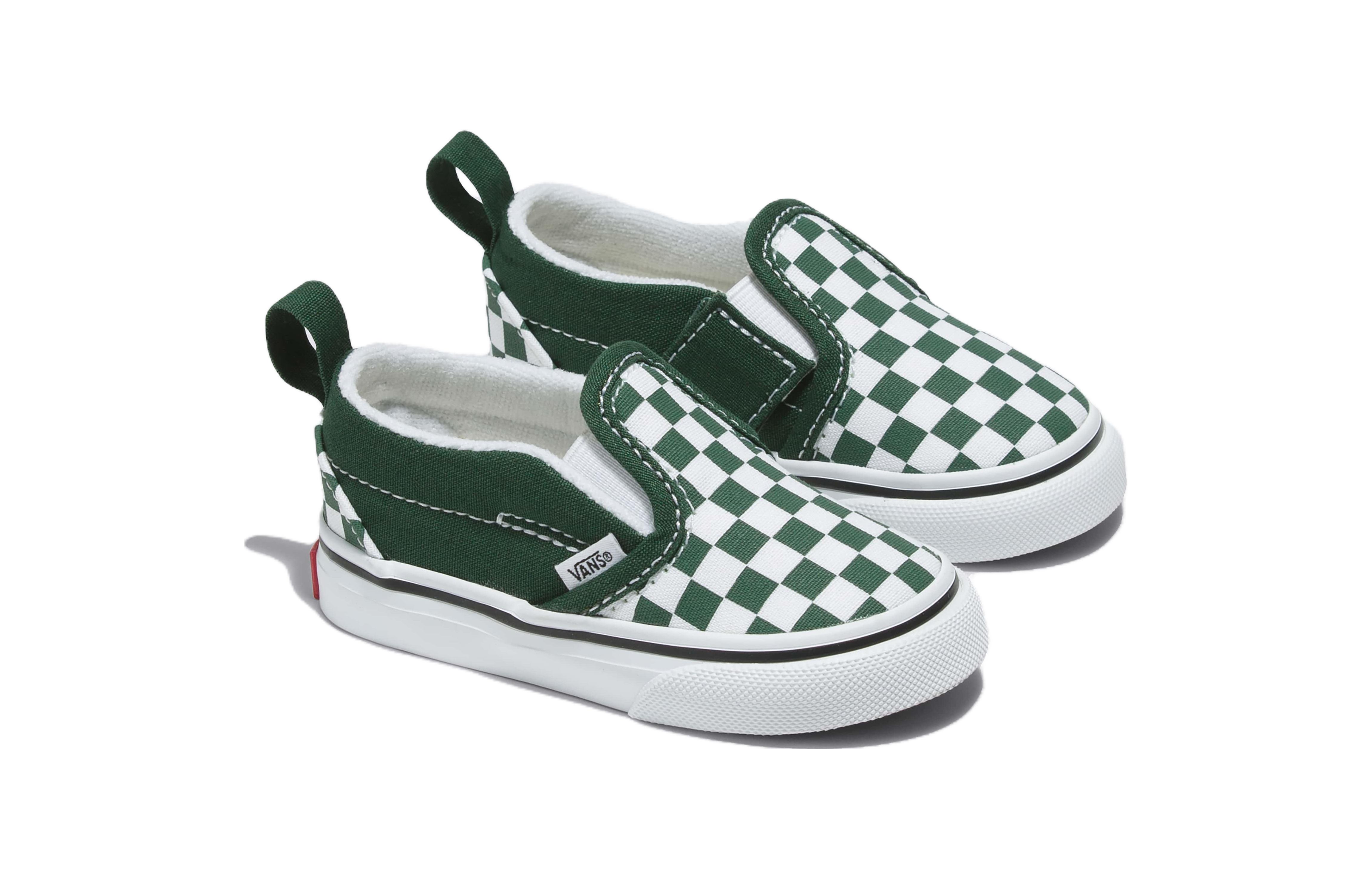 Lookbook (TD) （乳幼児用）バンズ クラシック スリッポン 'グリーン ジャパンエディション' VN0A3488BD6 VN0A3488BD6