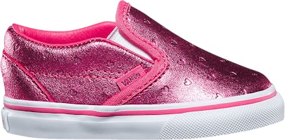 (Infant) Vans Classic Slip-On 'Metallic Hearts' VN0A32QJQ6U (Infant) Vans Classic Slip-On 'Metallic Hearts' VN0A32QJQ6U