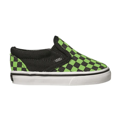 (Infant) Vans Classic Slip-On 'Neon Checkerboard'