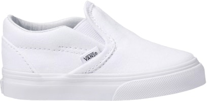 (Infant) Vans Classic Slip-On 'White' VN000EX8W00 (Infant) Vans Classic Slip-On 'White' VN000EX8W00