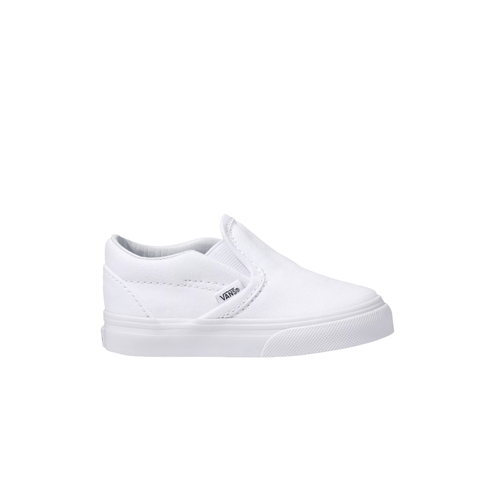 (Infant) Vans Classic Slip-On 'White' VN000EX8W00