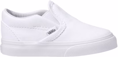 (Infant) Vans Classic Slip-On 'White' VN000EX8W00 (Infant) Vans Classic Slip-On 'White' VN000EX8W00
