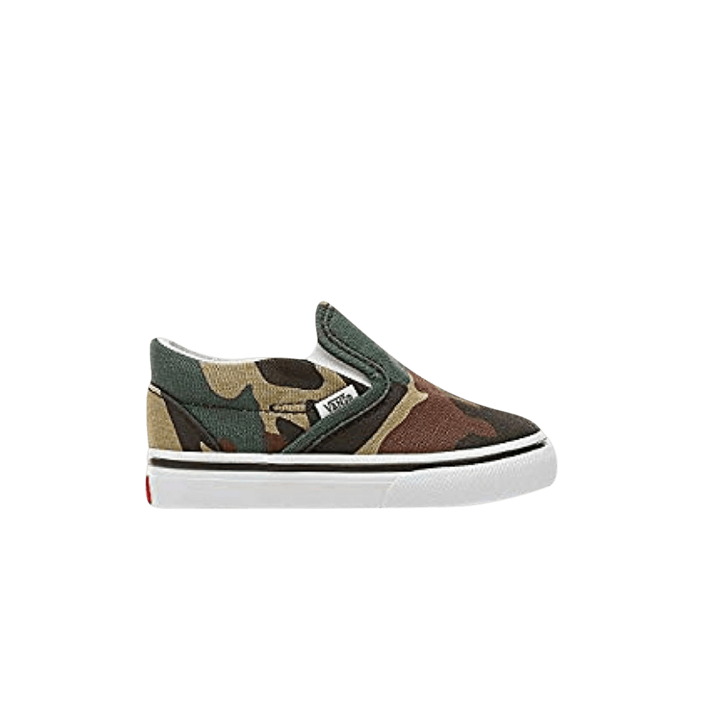 (Infant) Vans Classic Slip-On 'Woodland Camo' VN000EX8NRA