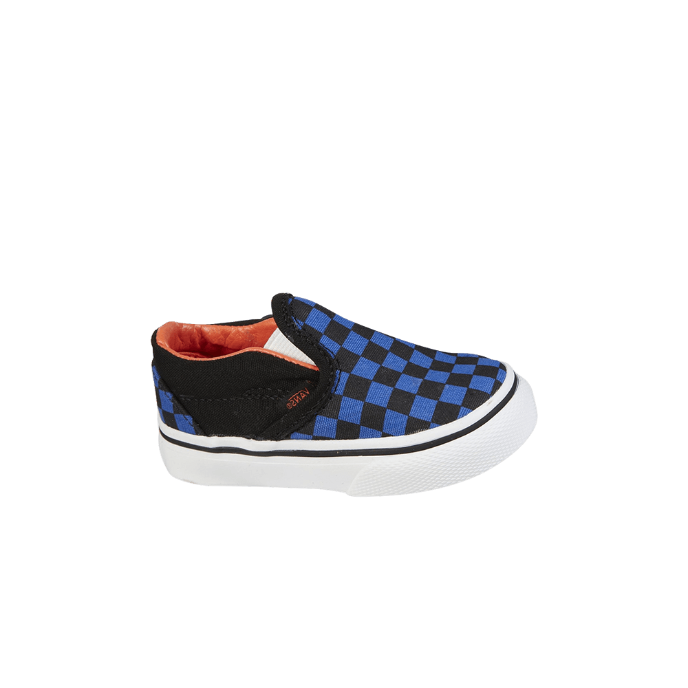 Buy (TD) Vans Slip-on Klasik Checkerboard 'Jewel Blue' 0LYHL6G