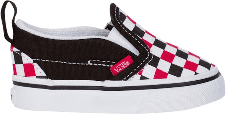 (Infant) Vans Classic Slip-On V 'Checkerboard - Racing Red' VN0A3488T4T Buy (Infant) Vans Classic Slip-On V 'Checkerboard - Racing Red' VN0A3488T4T