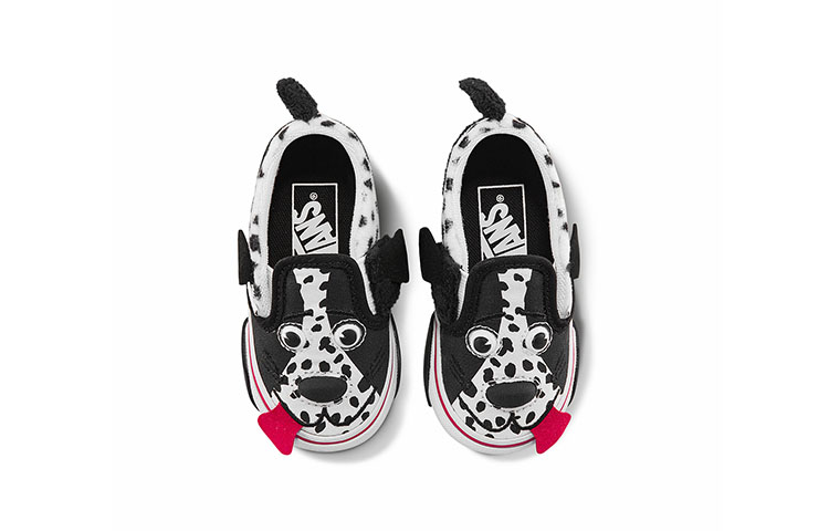 Vans Slip-On Pattern Low Tops Casual Skateboarding Shoes Black White 圖 3