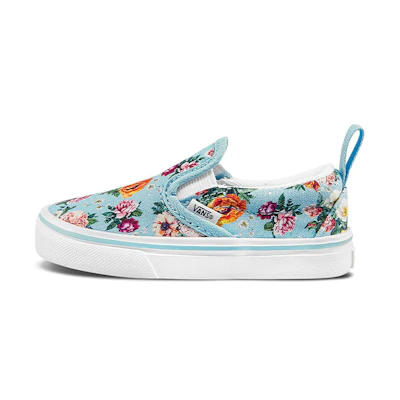 (TD) Vans Comfycush Slip-on Shoes Blue