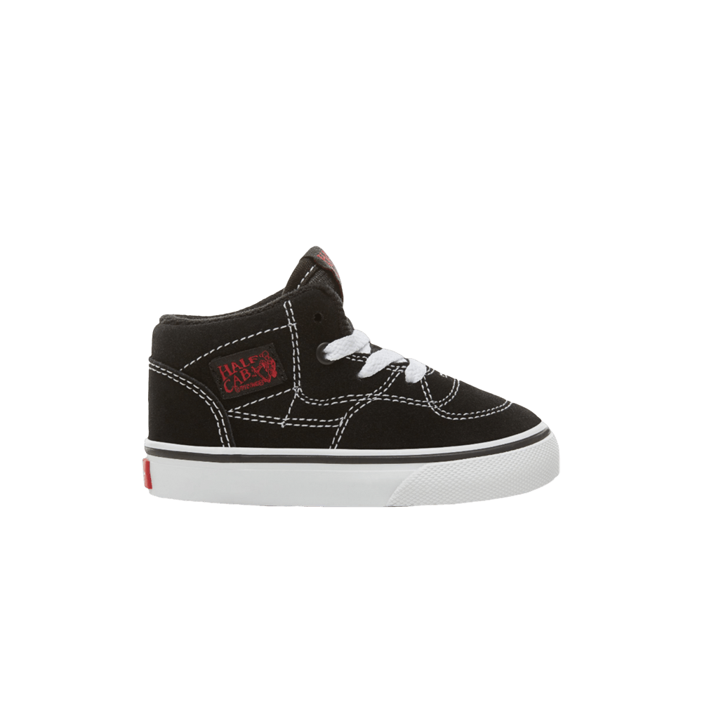 (Infant) Vans Half Cab 'Black Racing Red' VN0A38EDJV6