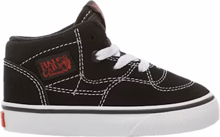 (Infant) Vans Half Cab 'Black Racing Red' VN0A38EDJV6 (Infant) Vans Half Cab 'Black Racing Red' VN0A38EDJV6