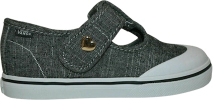 (Infant) Vans Leena 'Grigio' VN0A38EEPV0 (Infant) Vans Leena 'Grigio' VN0A38EEPV0