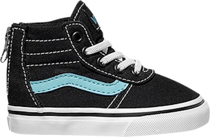 (Infant) Vans Maddie High Zip 'Black Blue Radiance' VN0A3IT4OD9 (Infant) Vans Maddie High Zip 'Black Blue Radiance' VN0A3IT4OD9