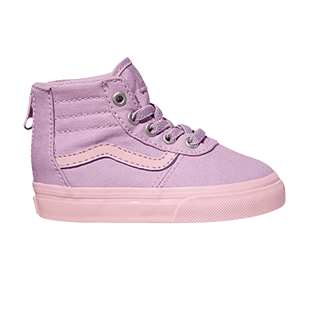 (Infant) Vans Maddie High Zip 'Popped Sidewall - Lilac' VN0A3IT4Q7C