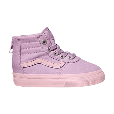 (Infant) Vans Maddie High Zip 'Popped Sidewall - Lilac'