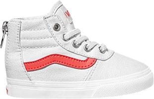 (Infant) Vans Maddie High Zip 'White Coral' VN0A3IT4OLX (Infant) Vans Maddie High Zip 'White Coral' VN0A3IT4OLX