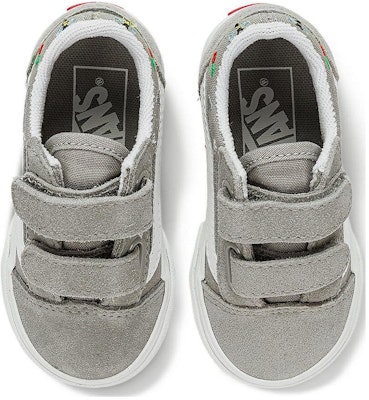 (Toddler) Vans Old Skool V Garden Party 'Grey' VN0A4VJJKAQ Lookbook (Toddler) Vans Old Skool V Garden Party 'Grey' VN0A4VJJKAQ