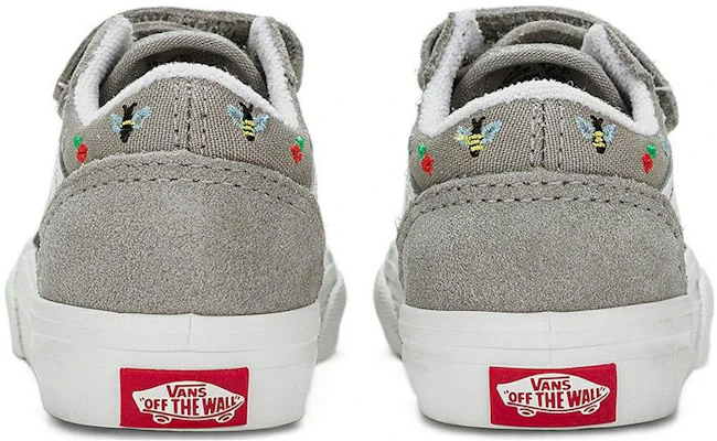 (Toddler) Vans Old Skool V Garden Party 'Grey' VN0A4VJJKAQ Purchase (Toddler) Vans Old Skool V Garden Party 'Grey' VN0A4VJJKAQ