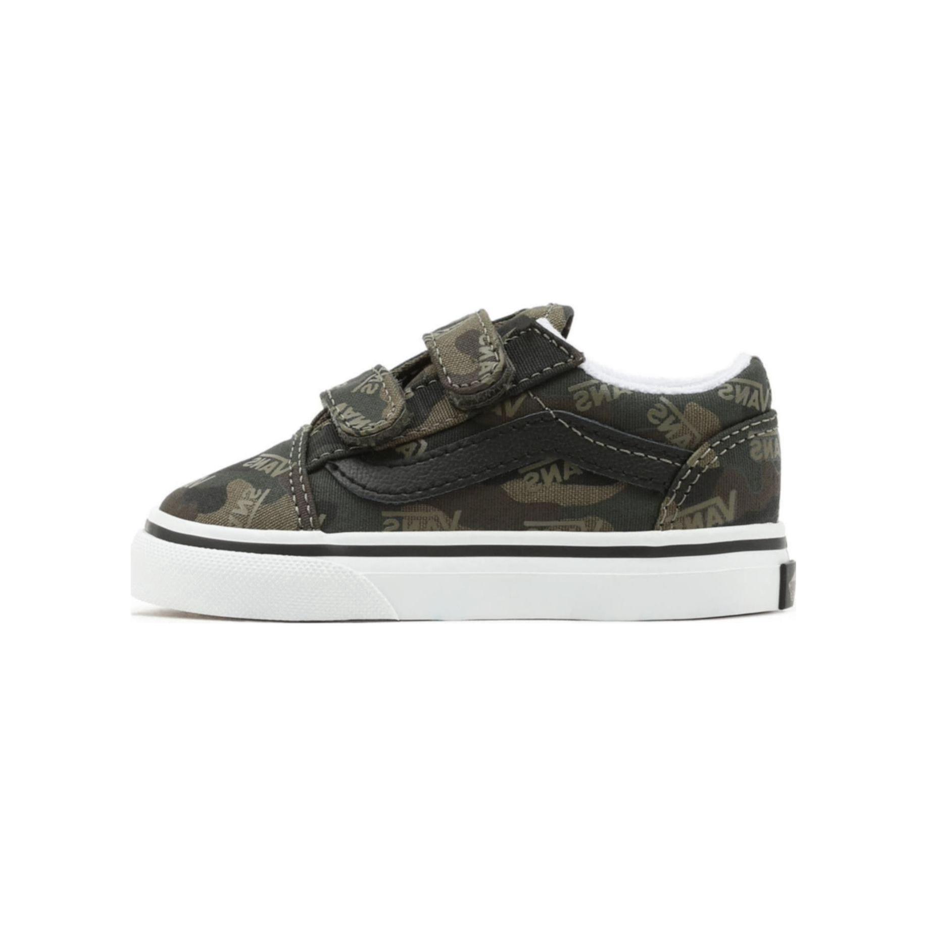 (Infant) Vans Old Skool V 'Camo Black' VN000D3Y8B8