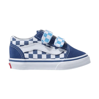 (Infant) Vans Old Skool V 'Checkerboard Bonnie Blue'