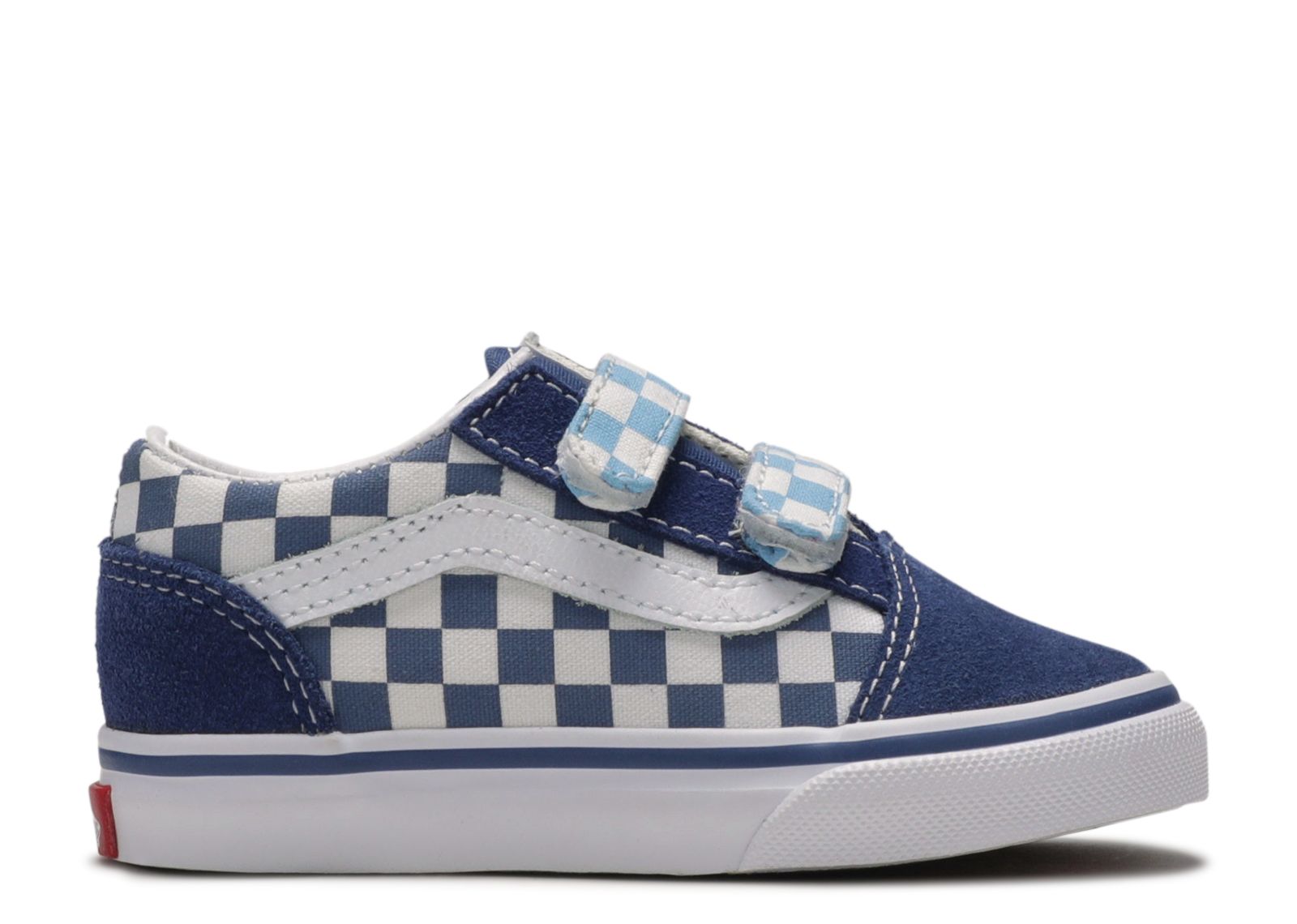 (Infant) Vans Old Skool V 'Checkerboard Bonnie Blue' VN0A344KVDX