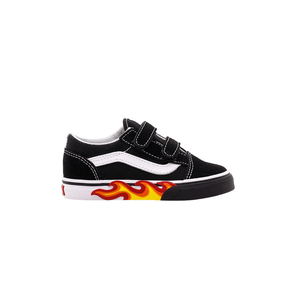 (Infant) Vans Old Skool V 'Flame Cut Out' VN0A344KUJG