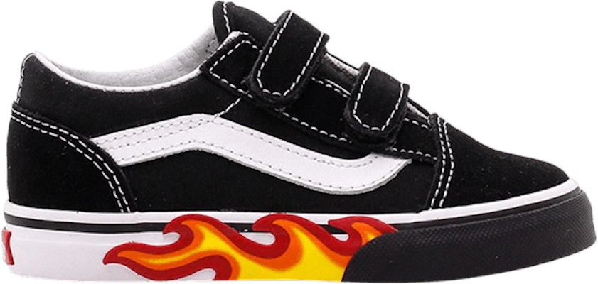 (Infant) Vans Old Skool V 'Flame Cut Out' VN0A344KUJG Buy (Infant) Vans Old Skool V 'Flame Cut Out' VN0A344KUJG