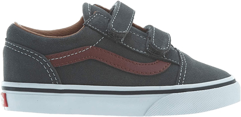 (TD) Vans Old Skool V 'Gunmetal' Lelaki Wanita Kasut VN0A344KOIR Buy (TD) Vans Old Skool V 'Gunmetal' Lelaki Wanita Kasut VN0A344KOIR