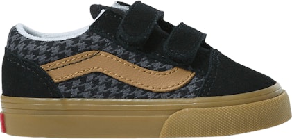 (Infant) Vans Old Skool V 'Houndstooth - Black Gum' VN000D3Y8BH (Infant) Vans Old Skool V 'Houndstooth - Black Gum' VN000D3Y8BH