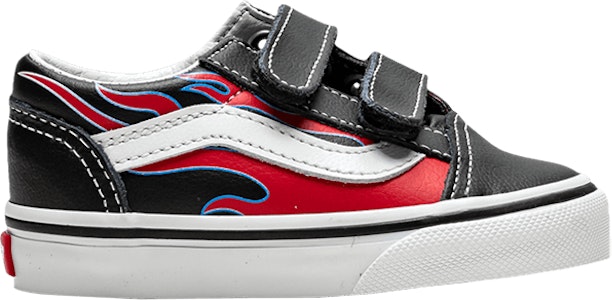 (幼兒)Vans Old Skool V 'Moto Flame' VN0A344KVIS Buy (幼兒)Vans Old Skool V 'Moto Flame' VN0A344KVIS