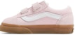 (TD) Vans Old Skool V 'Pop Pink Gum' Kasut Sneakers Perempuan VN0A38JNPNK