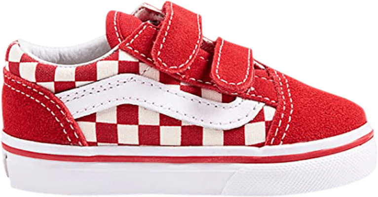 (嬰兒) Vans Old Skool V '主要格紋 - 賽車紅' VN0A38JNP0T Buy (嬰兒) Vans Old Skool V '主要格紋 - 賽車紅' VN0A38JNP0T