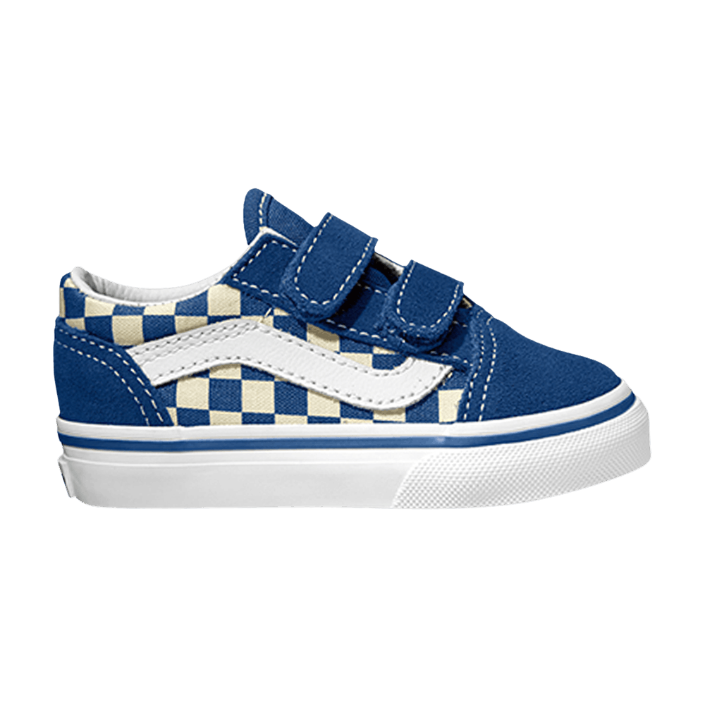Buy (嬰兒) Vans Old Skool V 'Primary Check - True Blue' VN0A38JNP0U