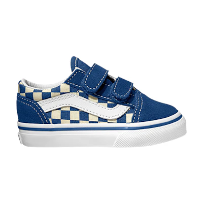 (Infant) Vans Old Skool V 'Primary Check - True Blue'