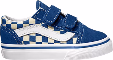 (Infant) Vans Old Skool V 'Primary Check - True Blue' VN0A38JNP0U (Infant) Vans Old Skool V 'Primary Check - True Blue' VN0A38JNP0U
