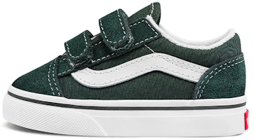 (Toddler) Vans Old Skool V Low-Top Sneakers Green 'Green White' VN000D3YQSU (Toddler) Vans Old Skool V Low-Top Sneakers Green 'Green White' VN000D3YQSU