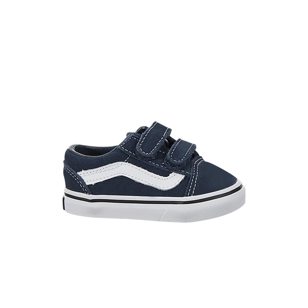 (Infant) Vans Old Skool Velcro 'Dress Blues' VN0A344K5NQ