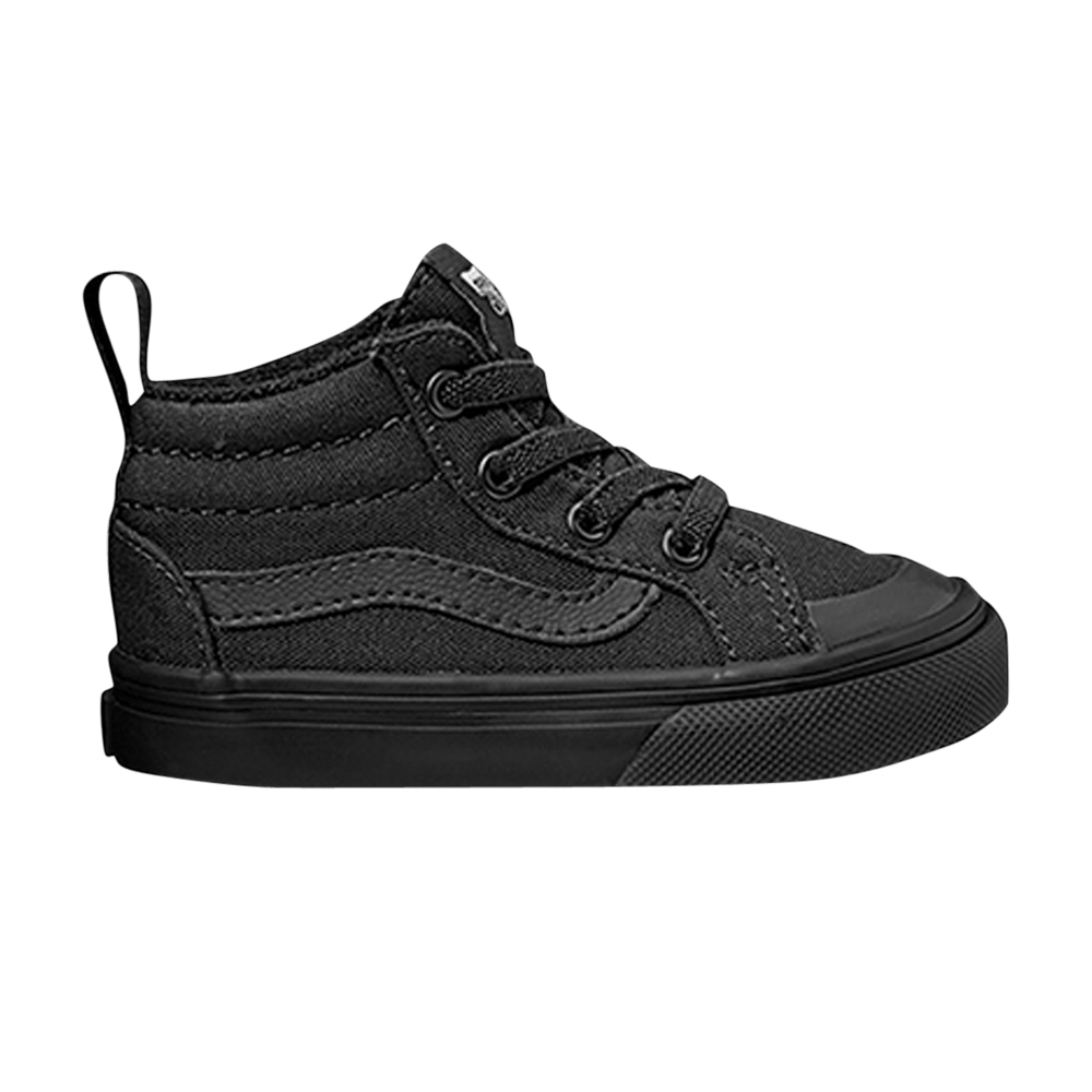 (Infant) Vans Racer Mid 'Black' VN0A38EGBKA