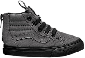 (Infant) Vans Sk8-Hi Zip 'Black Outsole - Pewter' VN0A32R3LVZ (Infant) Vans Sk8-Hi Zip 'Black Outsole - Pewter' VN0A32R3LVZ