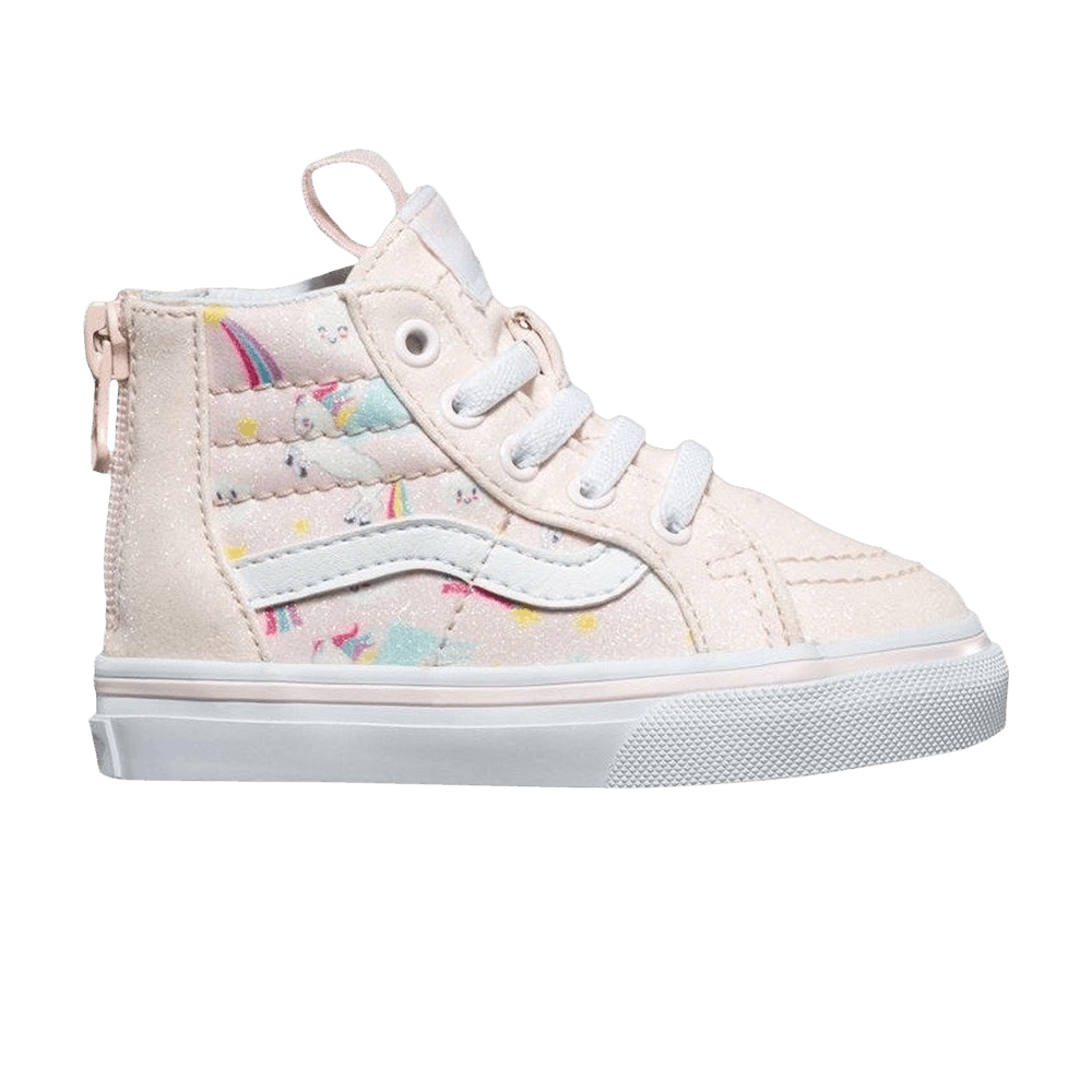 (Infant) Vans Sk8-Hi Zip 'Glitter Pegasus' VN0A32R3U07