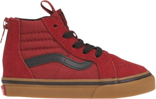 (Infant) Vans Sk8-Hi Zip 'Gumsole - Biking Red' VN0A4BV1V3Q (Infant) Vans Sk8-Hi Zip 'Gumsole - Biking Red' VN0A4BV1V3Q