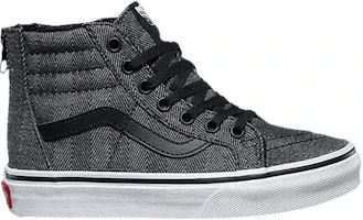 (Infant) Vans Sk8-Hi Zip 'Oversized Herringbone - Black' VN0A32R3U4J (Infant) Vans Sk8-Hi Zip 'Oversized Herringbone - Black' VN0A32R3U4J