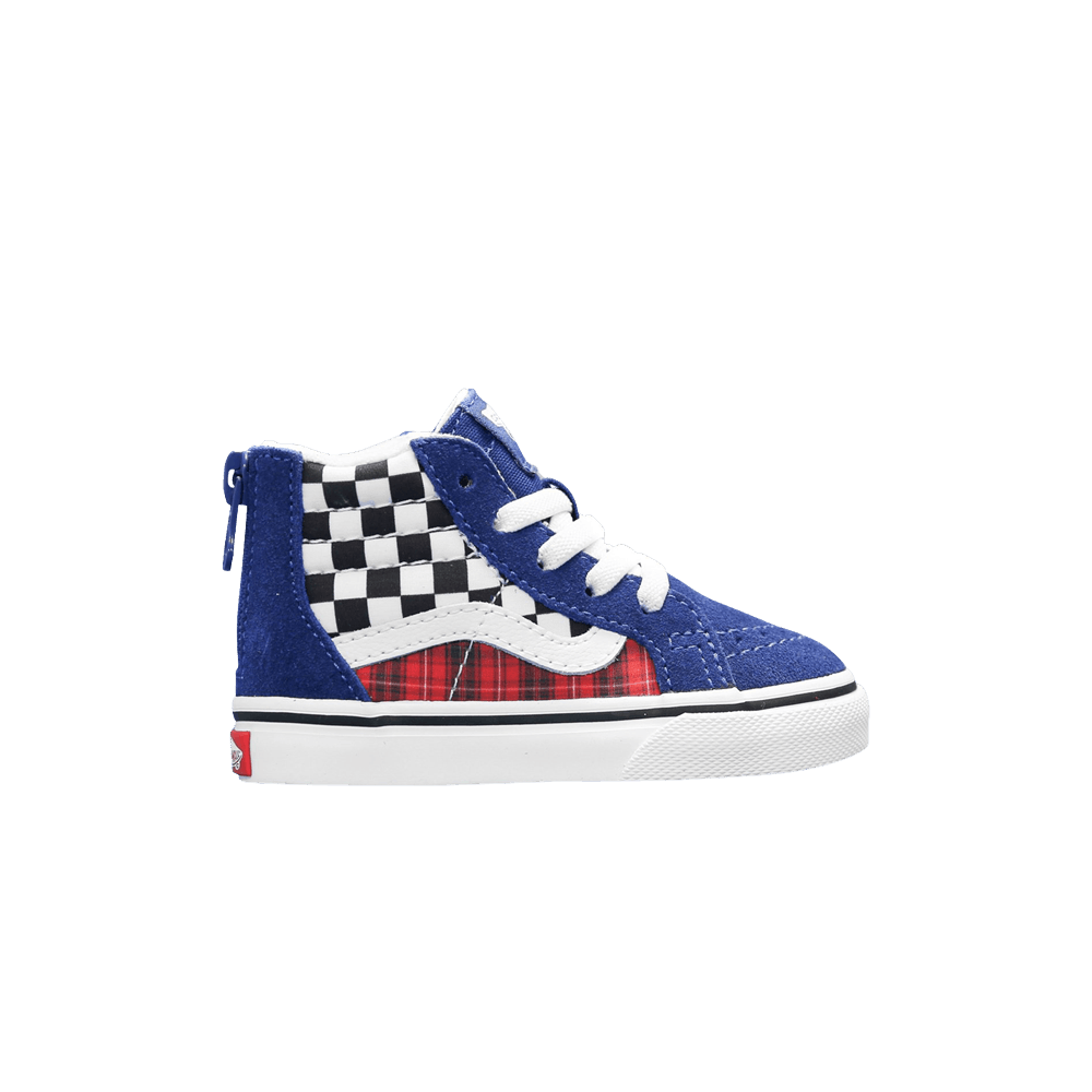 Buy (TD) ヴァンズ Sk8-Hi ジップ (チェッカー柄) VN0A4BV1V3G