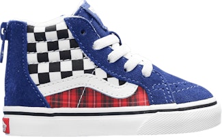 (Infant) Vans Sk8-Hi Zip 'Plaid Checkerboard' VN0A4BV1V3G (Infant) Vans Sk8-Hi Zip 'Plaid Checkerboard' VN0A4BV1V3G