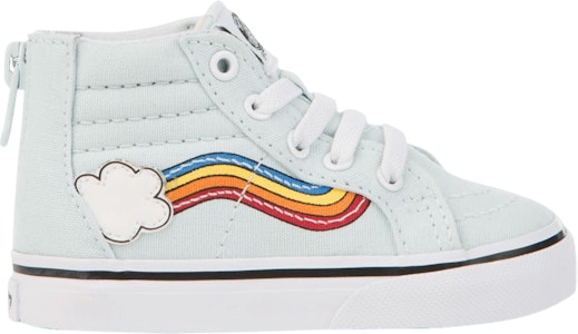 (TD) Vans Sk8-Hi Zip 'Rainbow Sidestripe' Warna Pelangi VN0A32R3U4K Buy (TD) Vans Sk8-Hi Zip 'Rainbow Sidestripe' Warna Pelangi VN0A32R3U4K