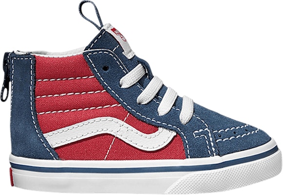(TD) Vans Sk8-Hi Zip 'Tri Pop - Vintage Indigo Merah' VN0A32R3Q7V Buy (TD) Vans Sk8-Hi Zip 'Tri Pop - Vintage Indigo Merah' VN0A32R3Q7V